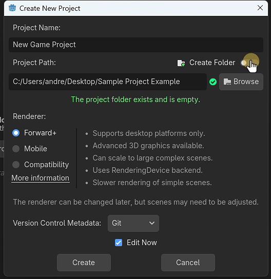 Click "Godot Engine"