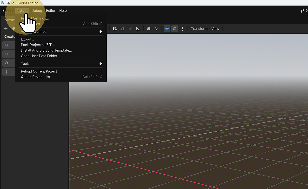 You now haver a Godot project