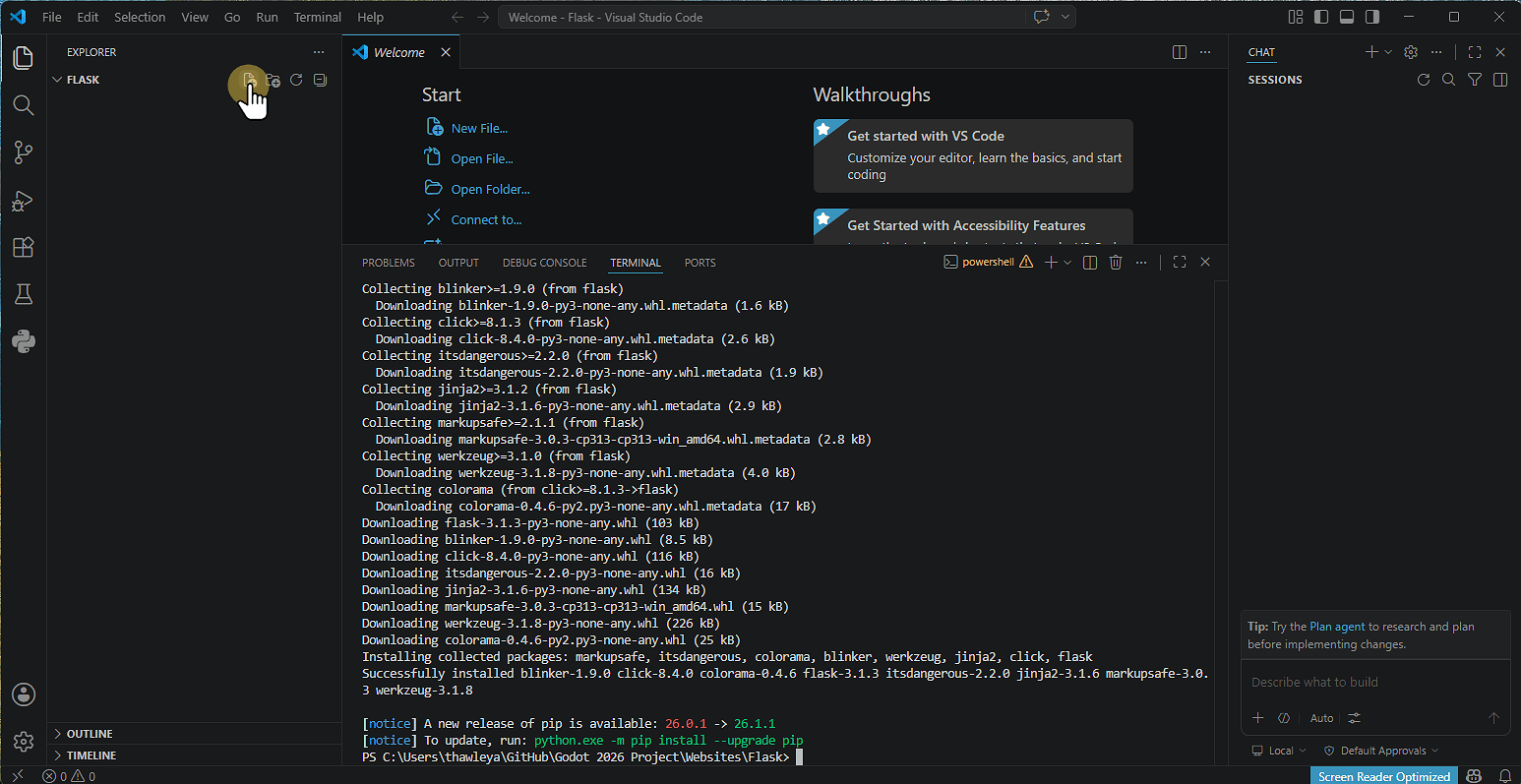 Creating the Application